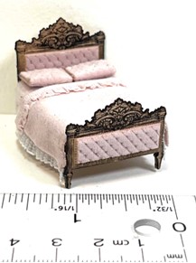 Rococo Tufted Double Bed LC233
