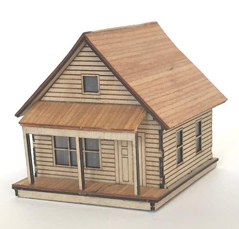 1886 One Story Store or House Kit 1:144 MK010